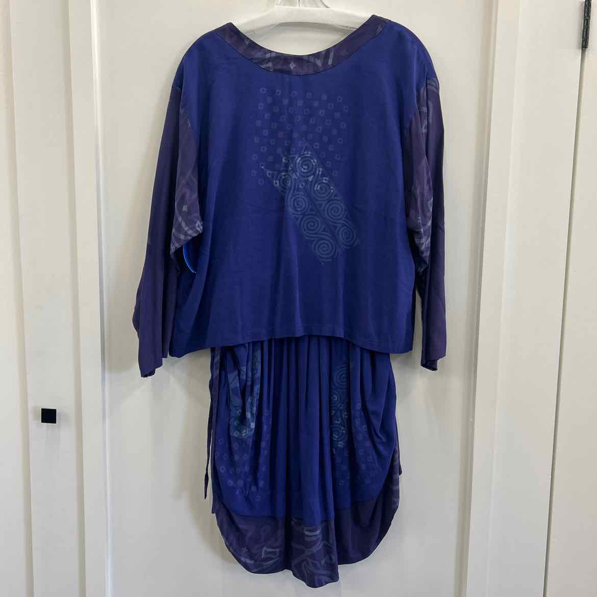 Yazdi Size One Size Blue 2 pc Dress Set