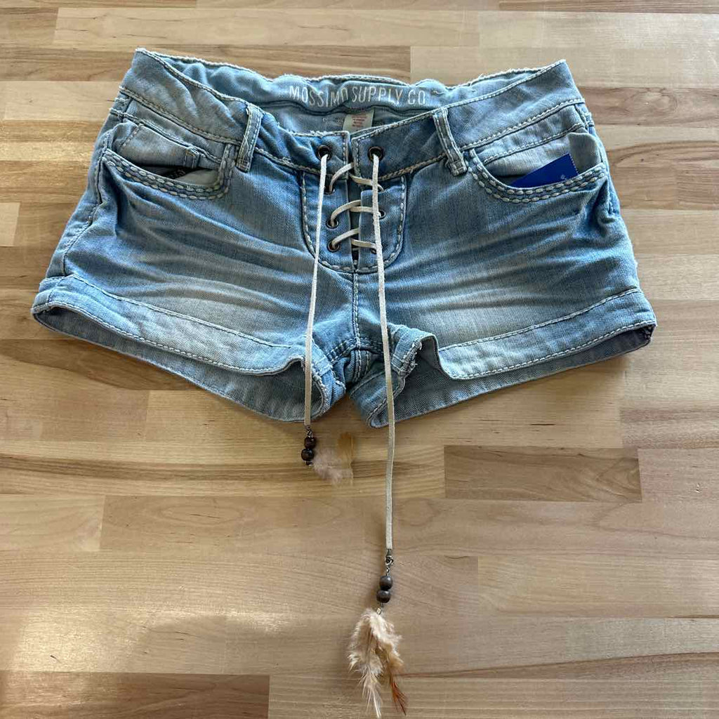 mossimo Size 7 Blue Shorts