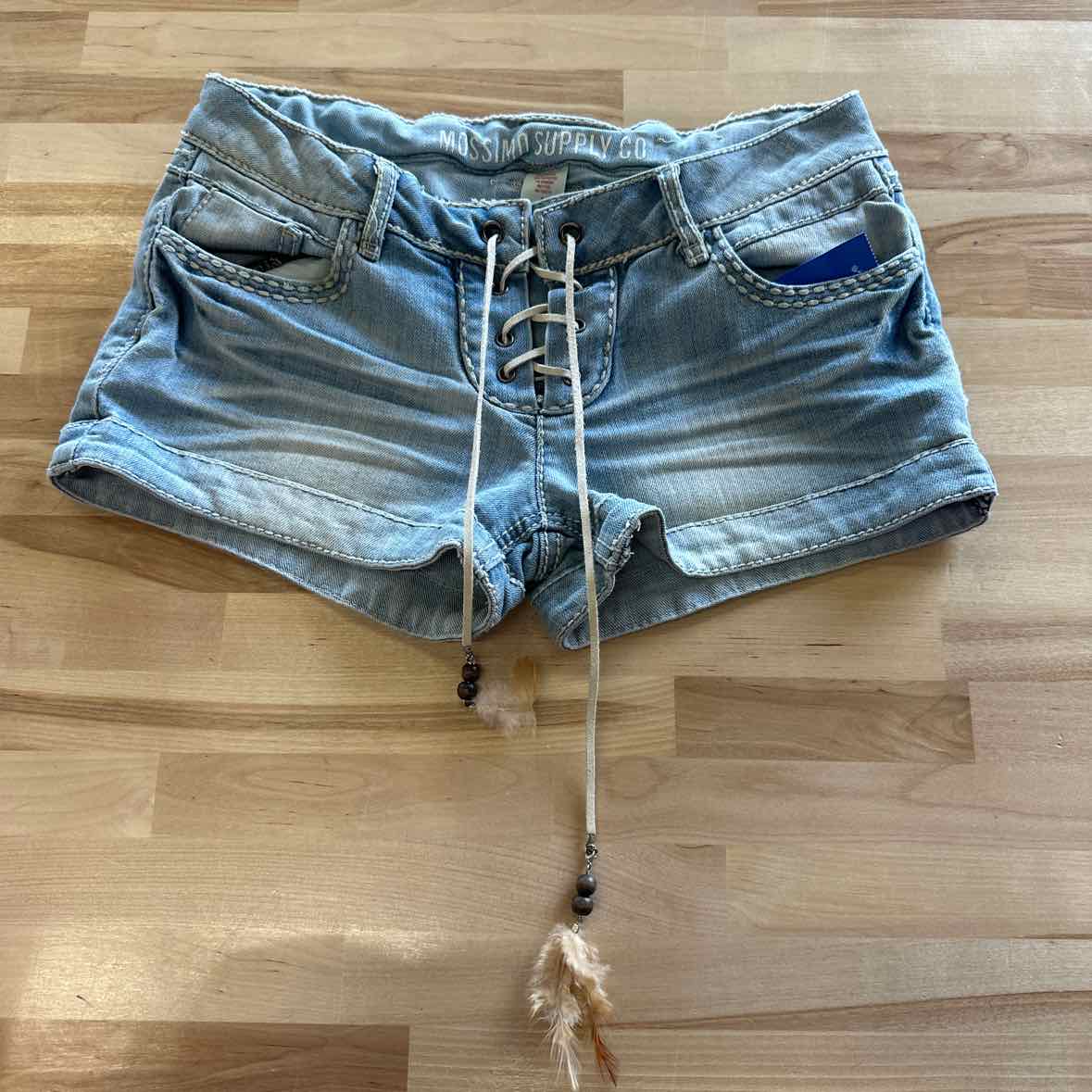 mossimo Size 7 Blue Shorts