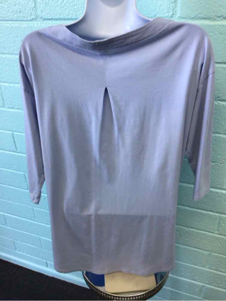 J Jill Size S Blue Knit Top