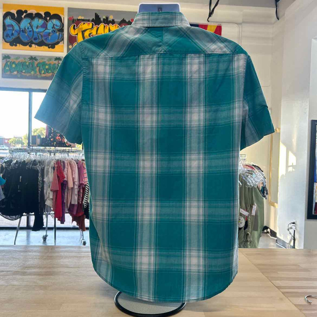 Calvin Klein Size M Blue Preloved MENS Button Down Shirt