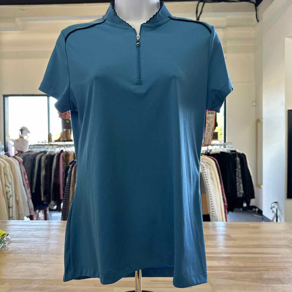 Greg Norman Size M Blue Polo