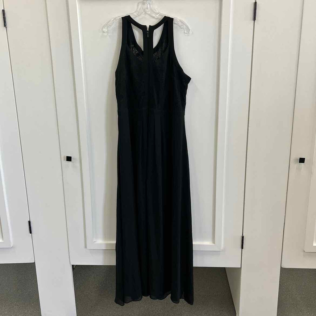 City Chic Size L Black Preloved Dress