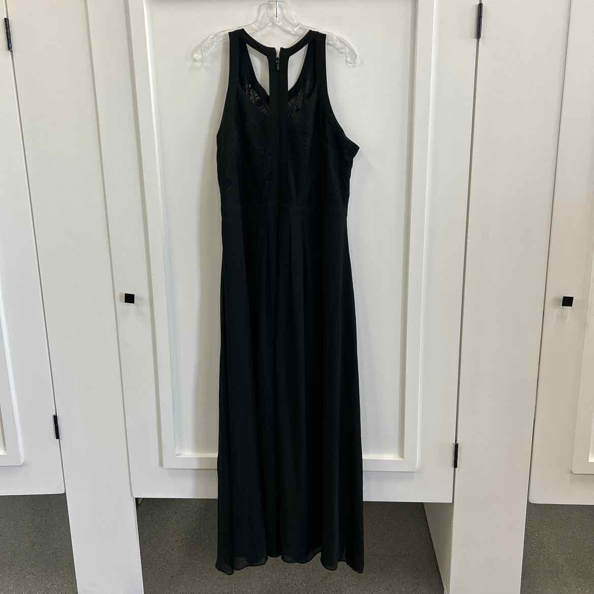 City Chic Size L Black Preloved Dress
