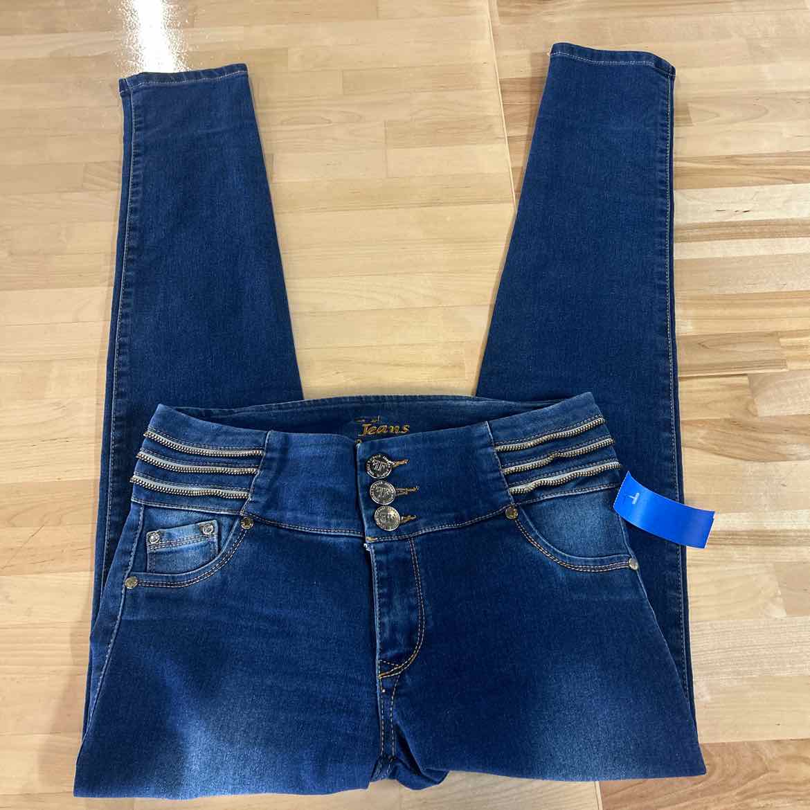 Studio F Size 12 Blue Denim Preloved Jeans