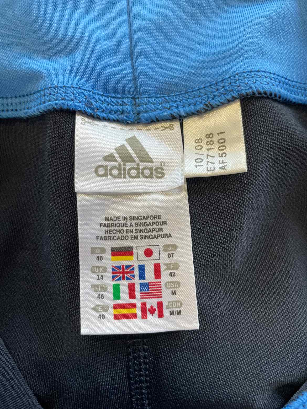 Adidas Size M Black Athletic Pants
