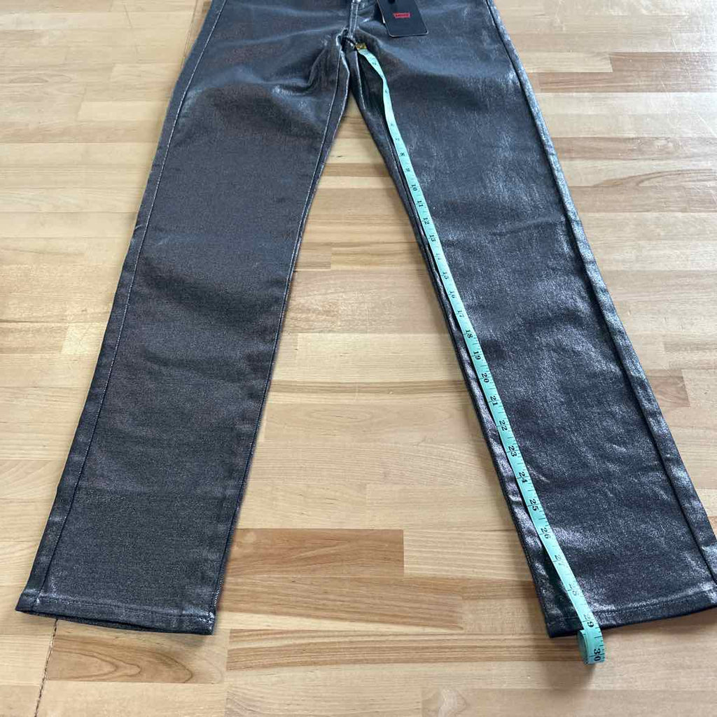 Levi's Size 25 (0) 724 High Rise Straight Jeans - Shine Til Dawn
