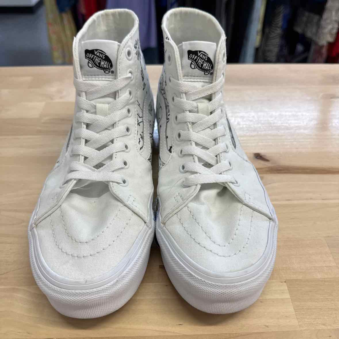 Vans Shoe Size 10 White Sneakers