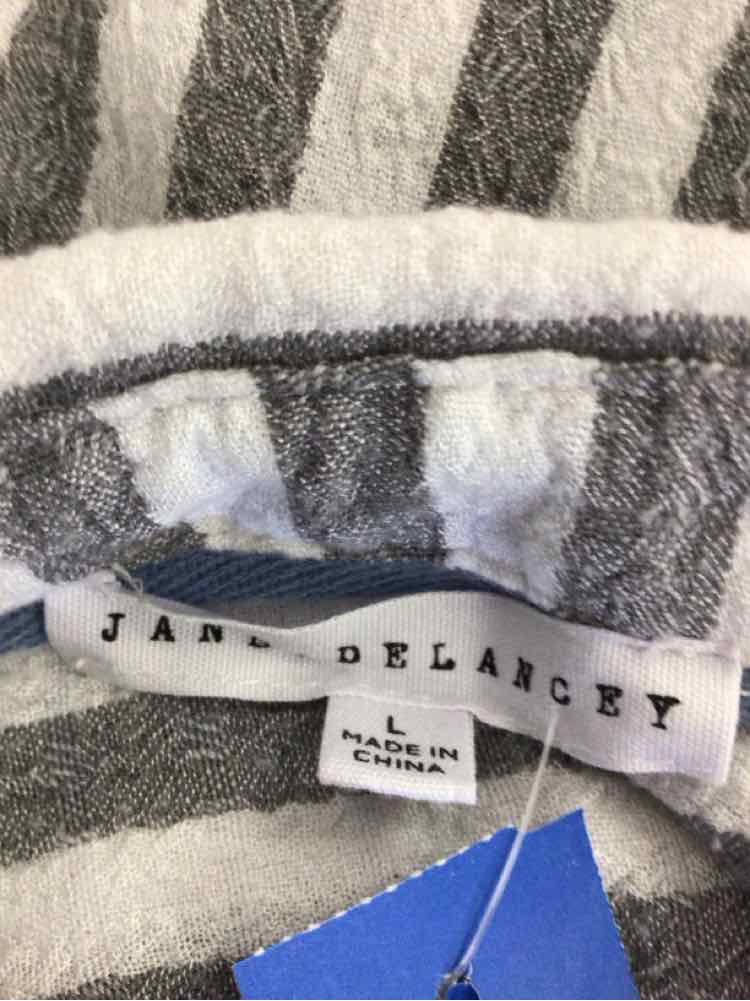 Jane + Delancey Size L Gray Preloved Longsleeve