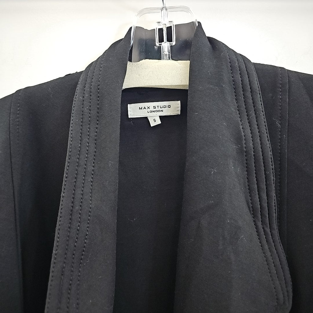 Max Studio Size S Black Jacket