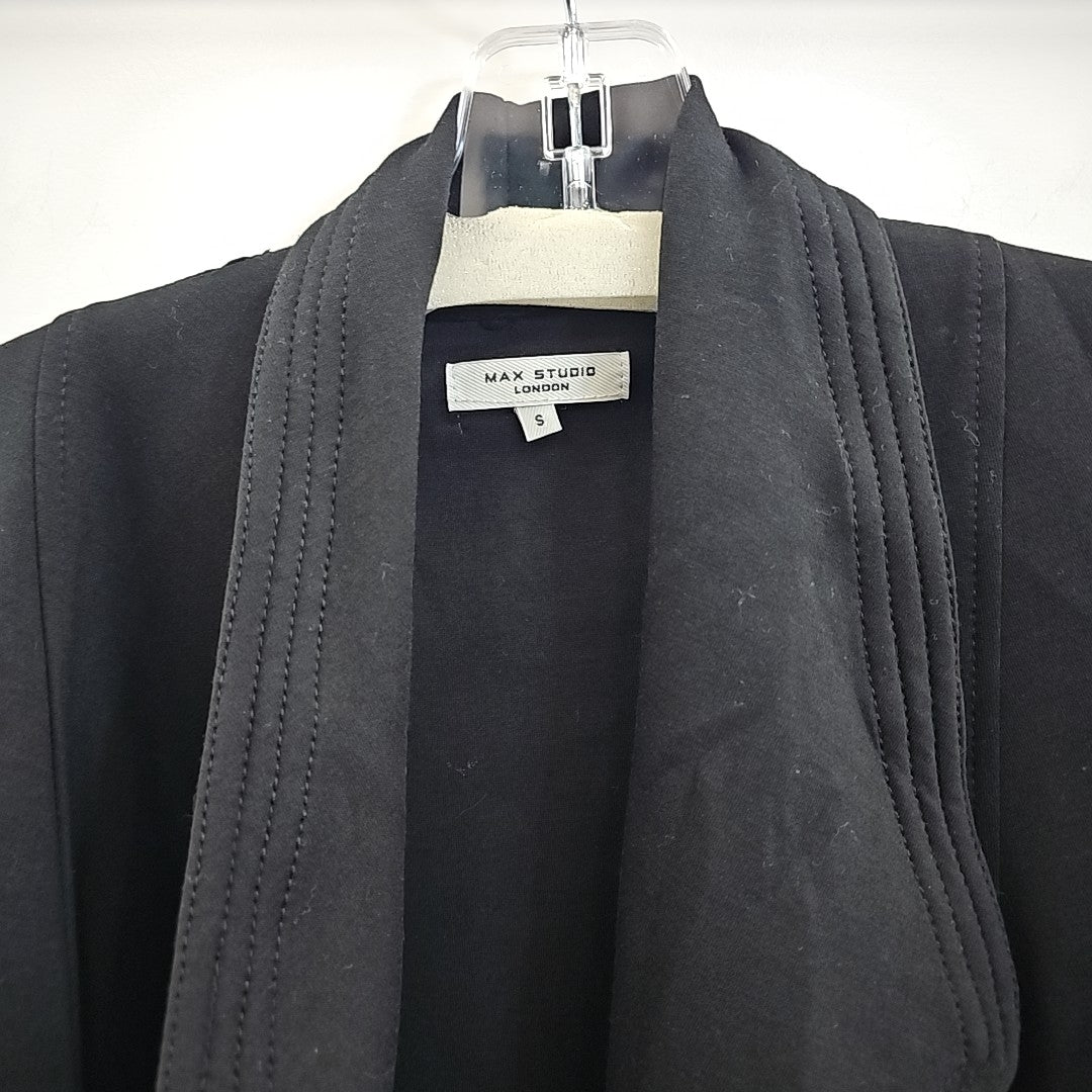 Max Studio Size S Black Jacket