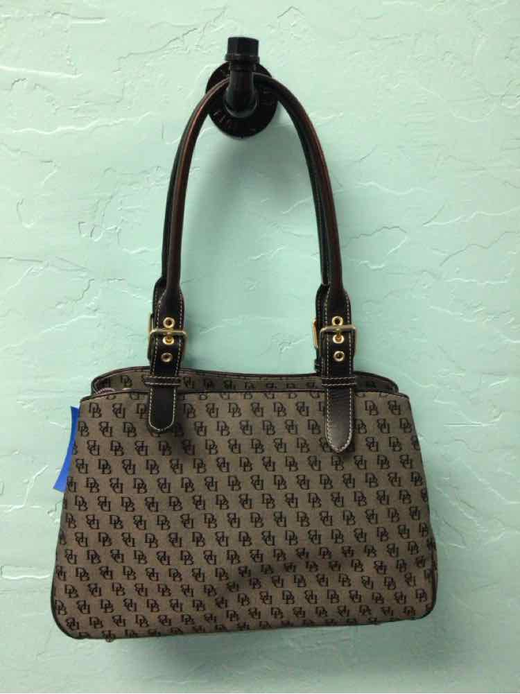 Dooney & Bourke Black & Gray Handbag