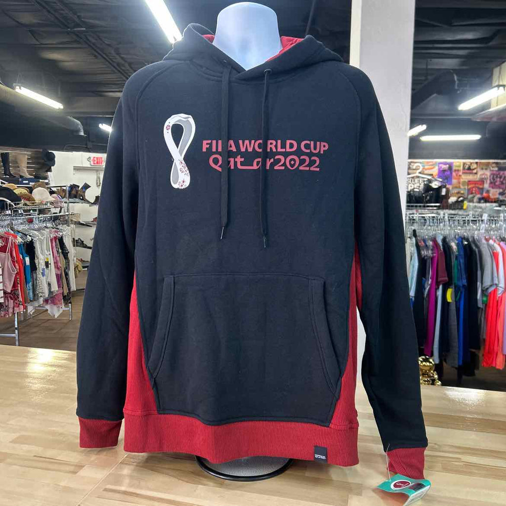 Fifa Size XXL Black Red Preloved Sweater