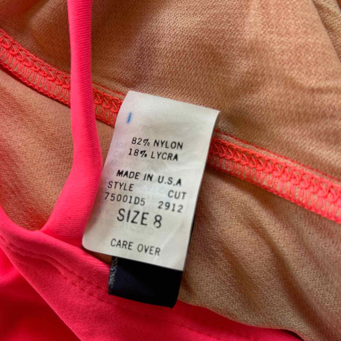 Anne Cole Size 8 Pink Preloved Swimsuit