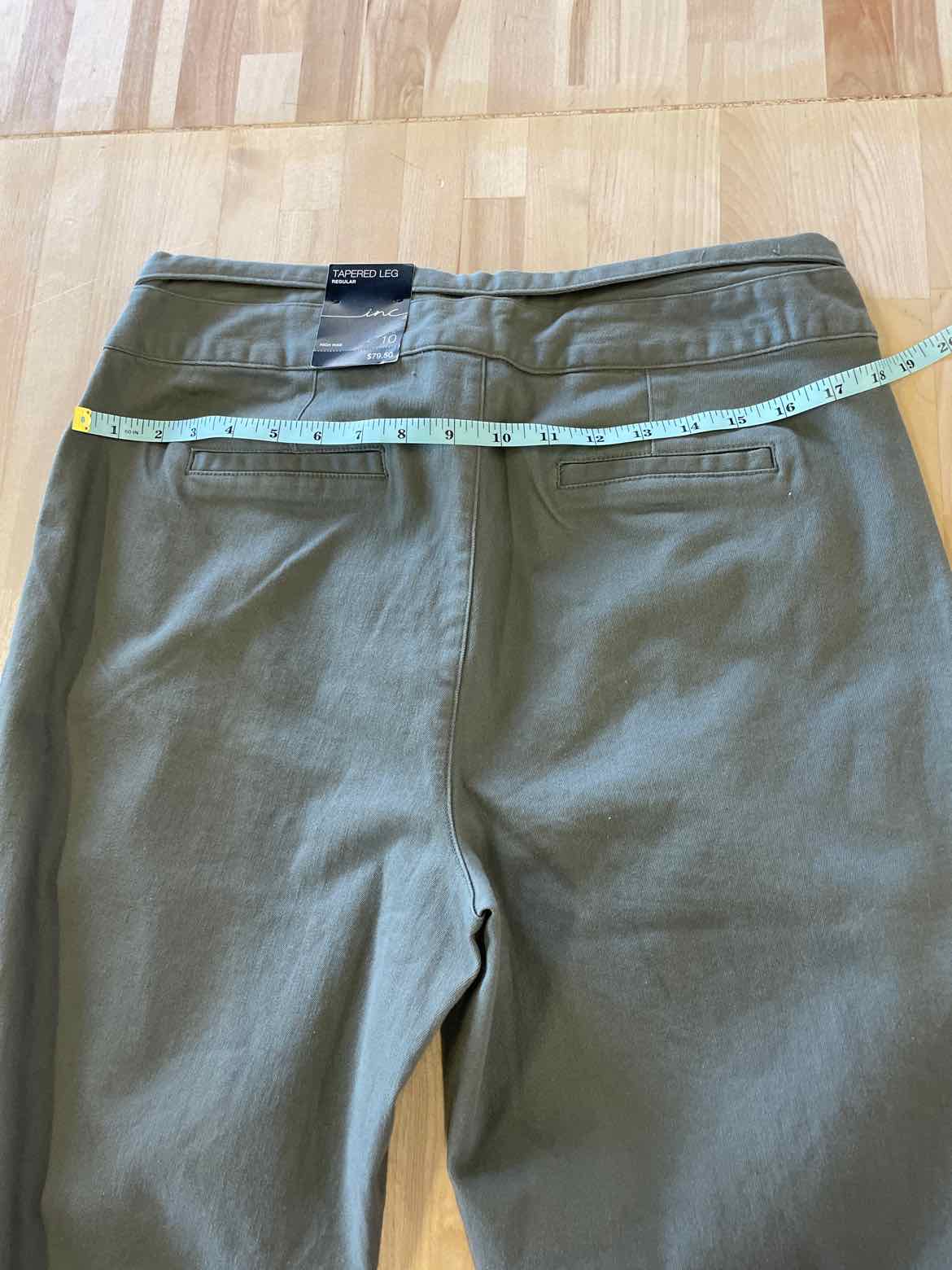 INC Size 10 Green Jeans
