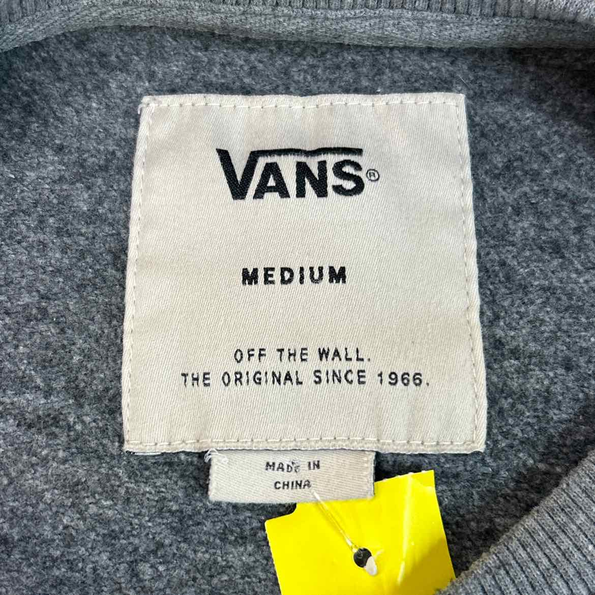 Vans Size M Gray Preloved MENS Sweater