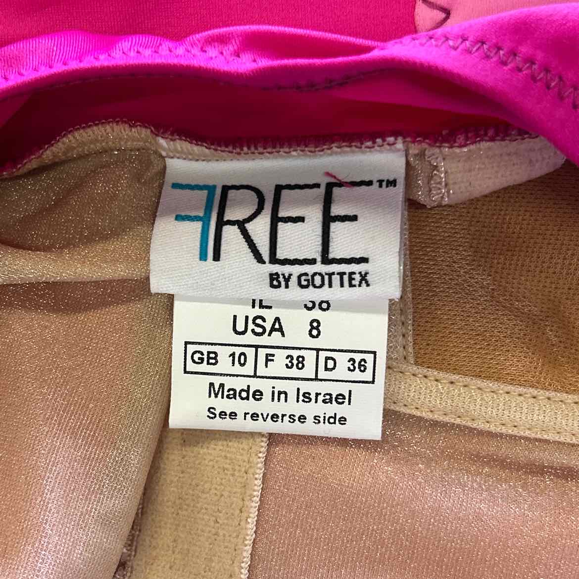 Free - Est Size 8 Pink New Swimsuit