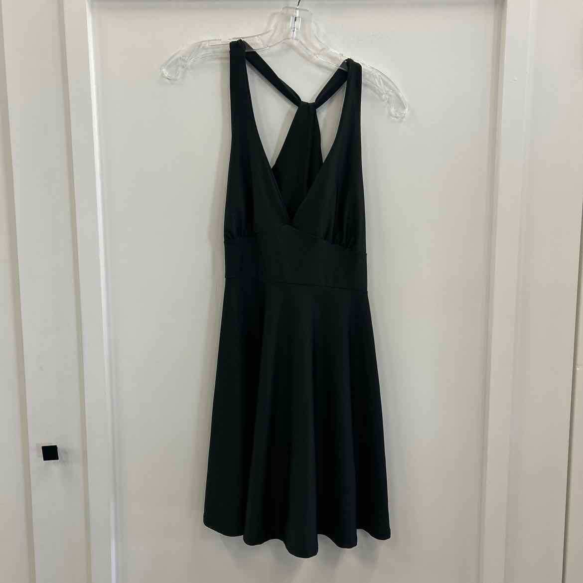 7 Day Weekend Size L Black Preloved Dress
