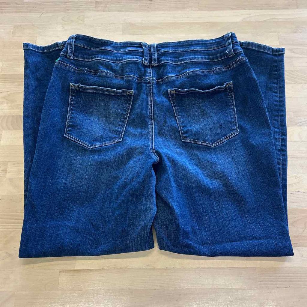 Maurices Size XL Blue Denim Preloved Jeans