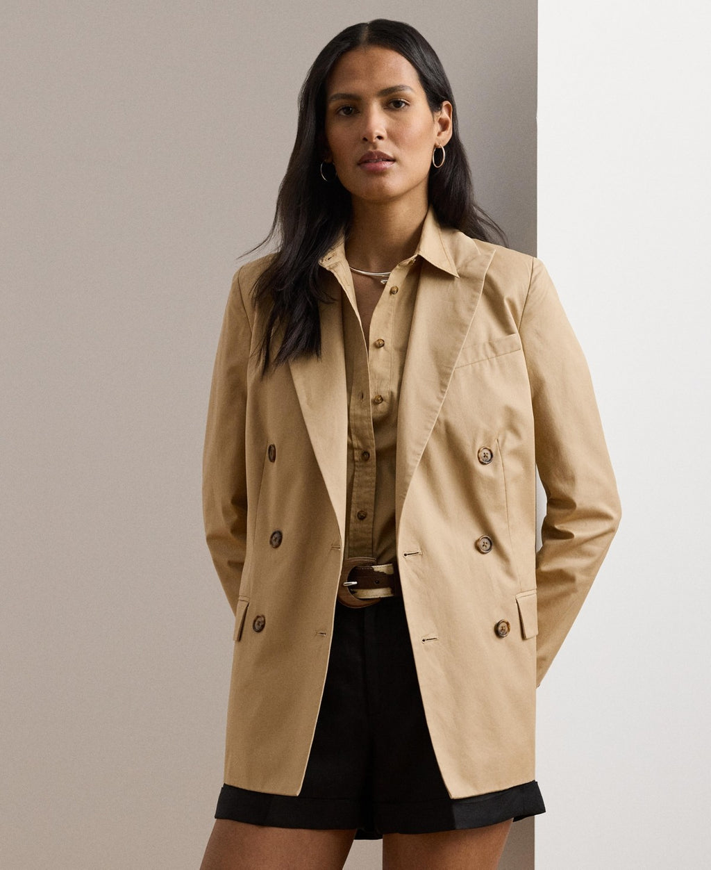 Ralph Lauren Size 16 Tan New Blazer