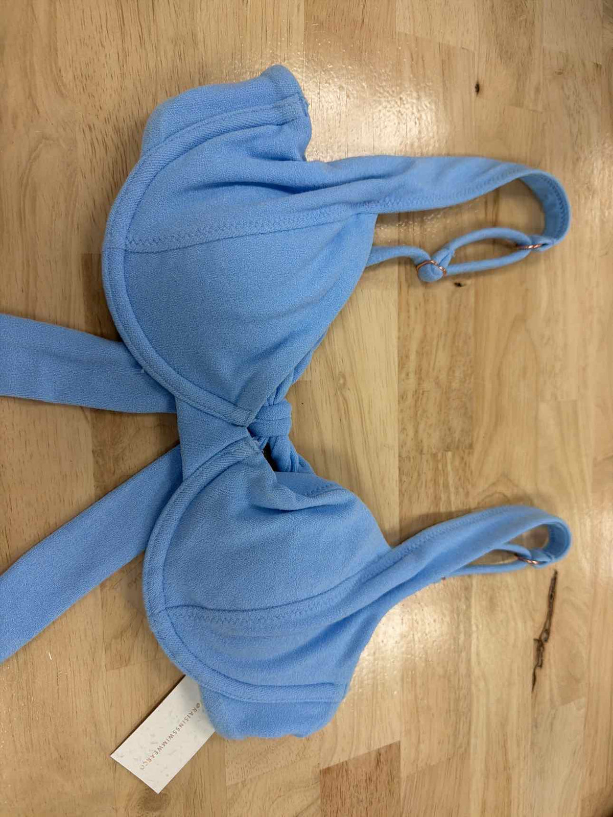 Raisins Juniors' Tie-Back Bikini Top - Blue