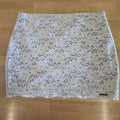 Abercrombie & Fitch Size S White & Gray Preloved Skirt