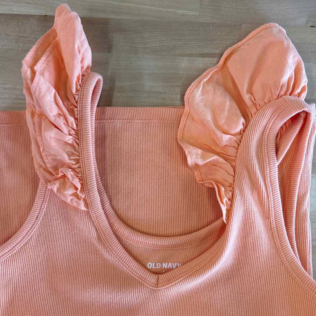 Old Navy Size S Orange Preloved Tank