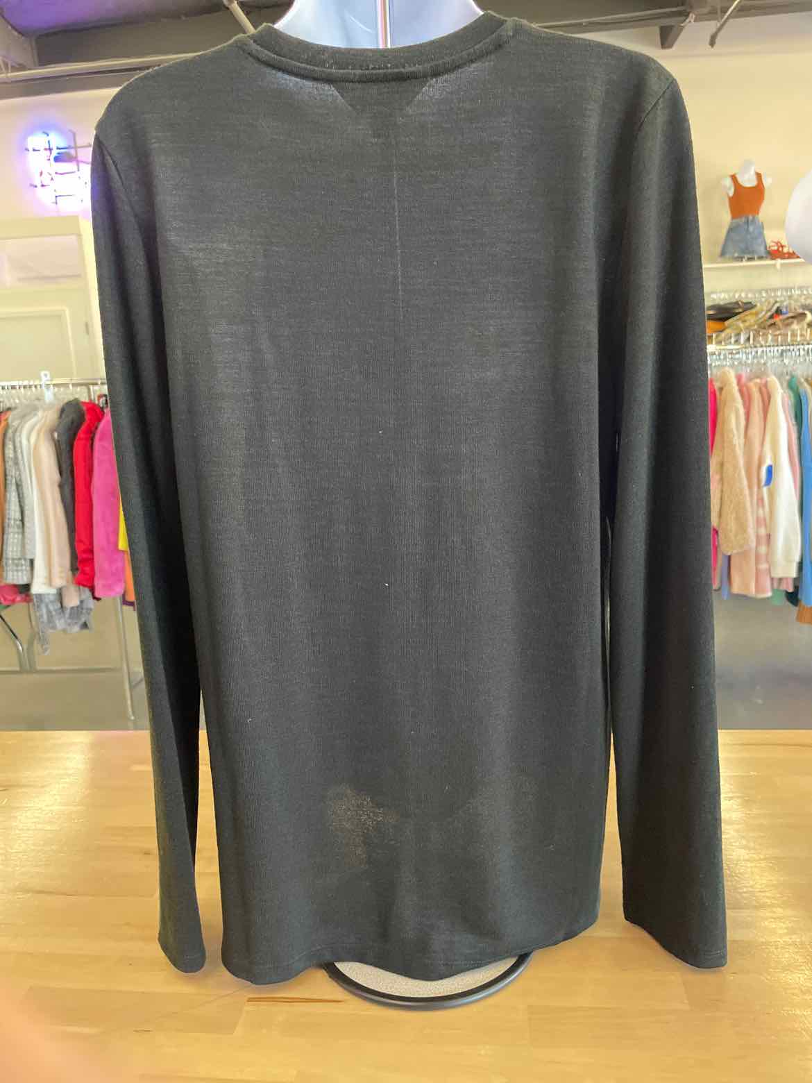 Banana Republic Size L Black Long Sleeve