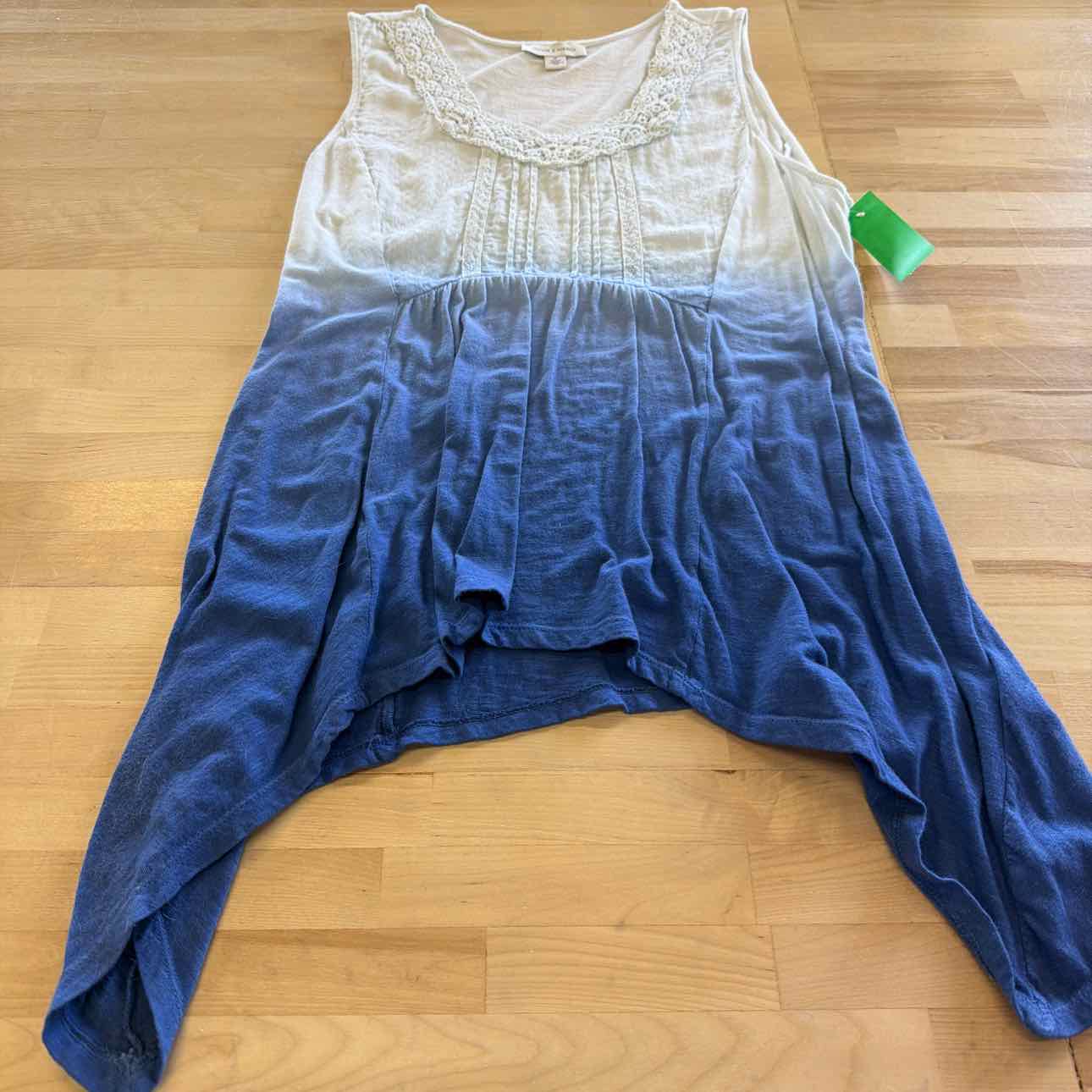 Vintage America Size M Blue Preloved Sleeveless