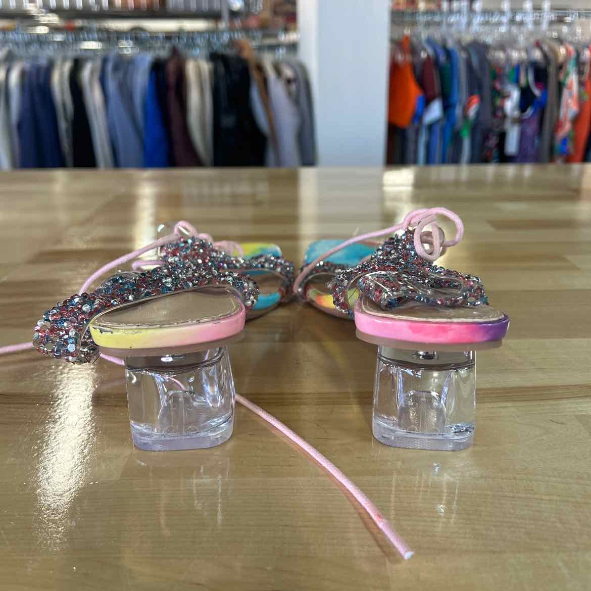AssortedBrands Size 8.5 Multi Bright Preloved Heels