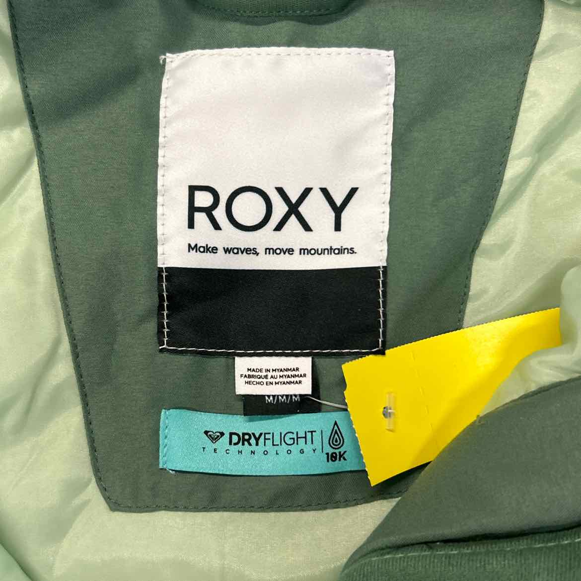 ROXY Jetty Block Technical Snow Jacket Size Medium