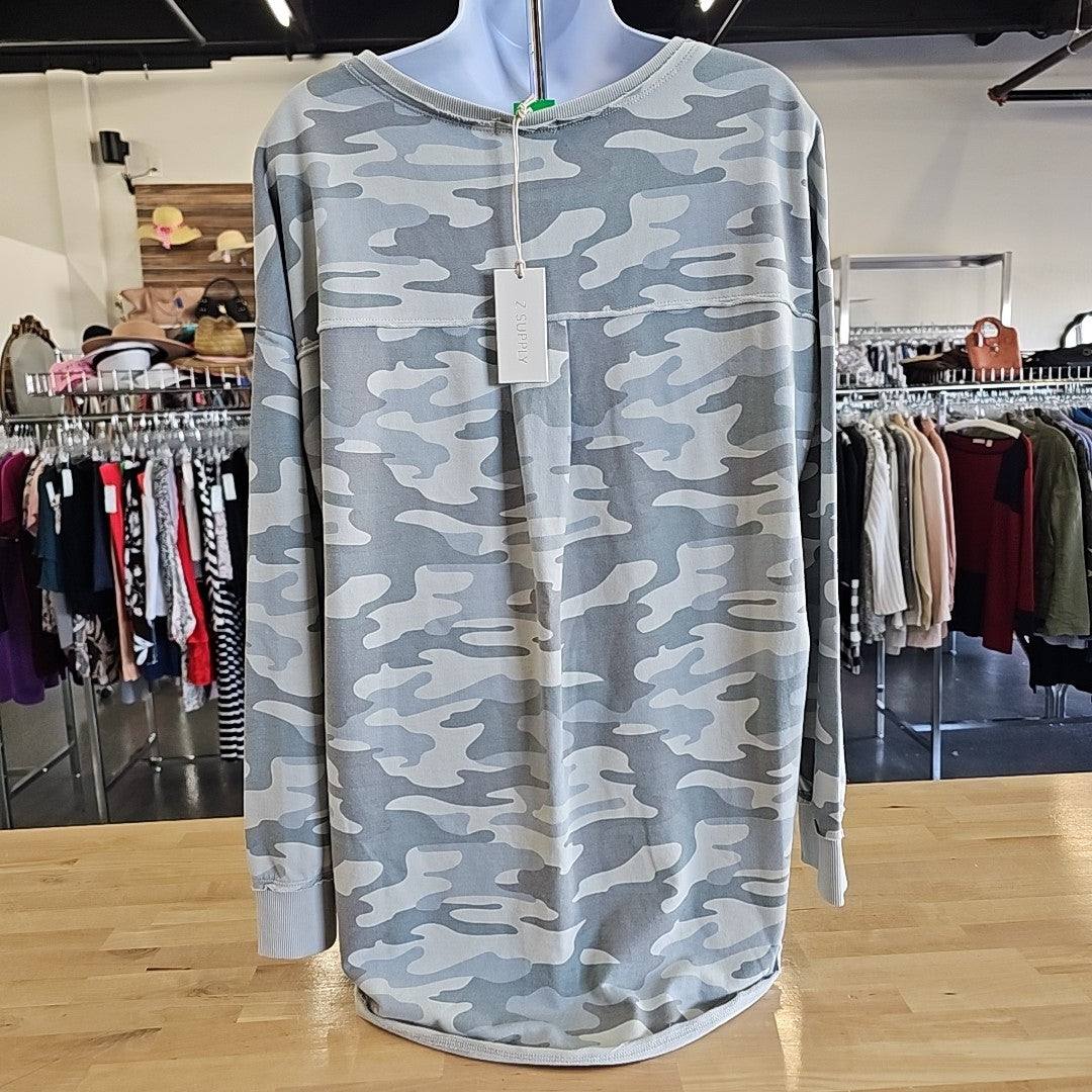 Z Supply Size L Green Longsleeve