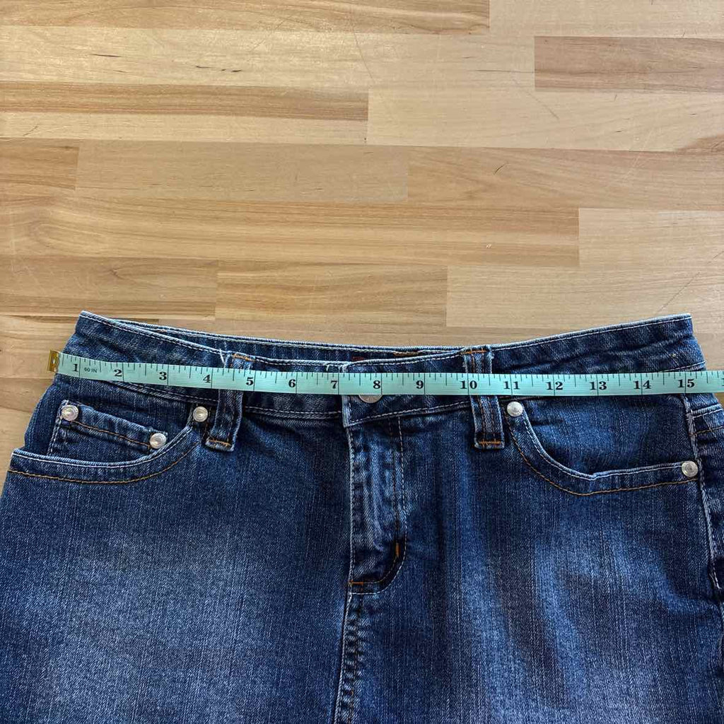 sizzle Size 9 Denim Preloved Skirt