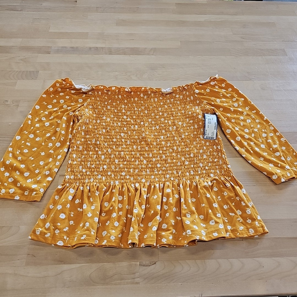 Justify Size XL Yellow Blouse