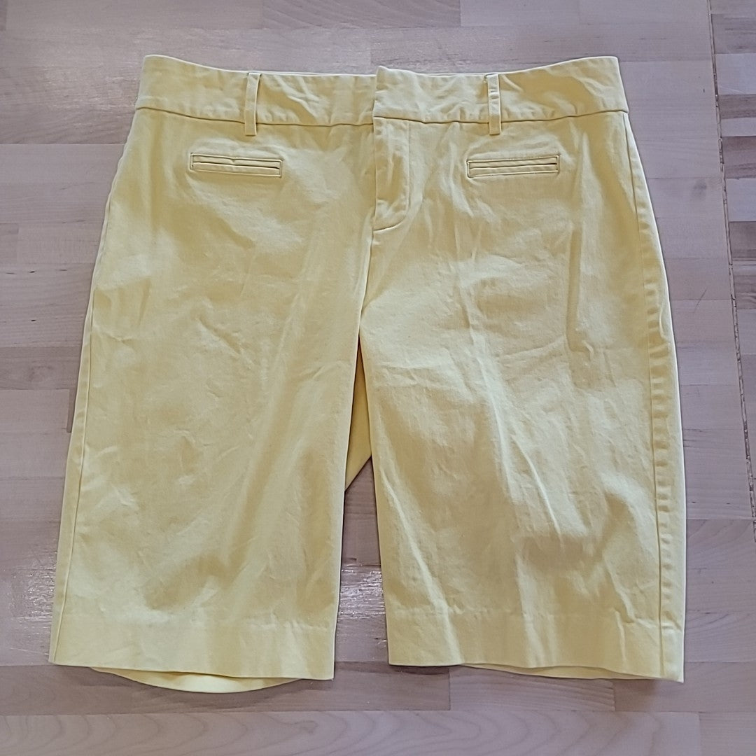 INC Size 10 Yellow Shorts