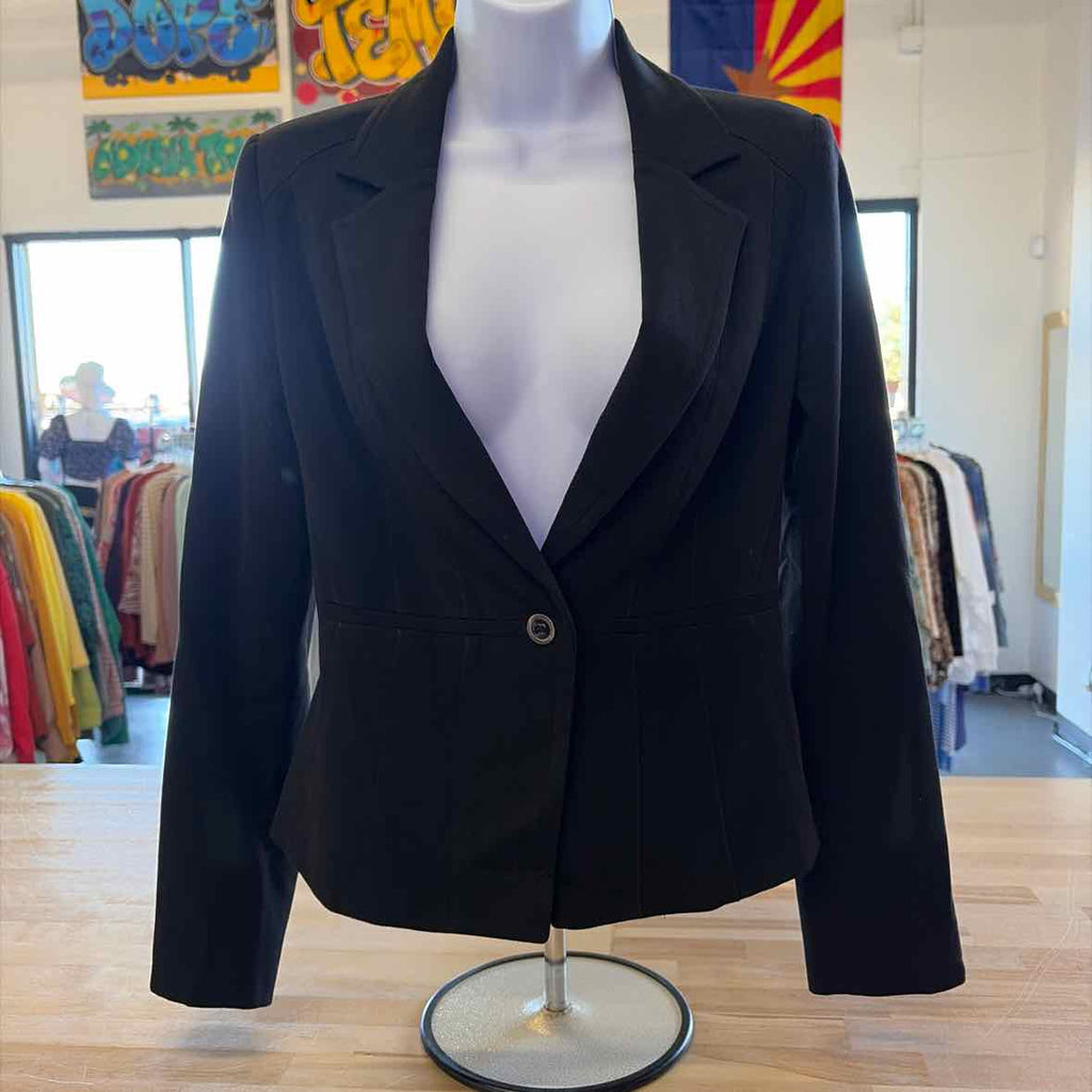White House Black Market Size 00 Black Used Blazer