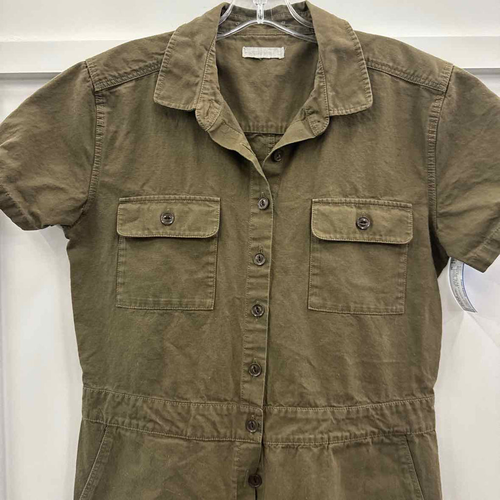 Outer Known Size M Olive Preloved Jumper