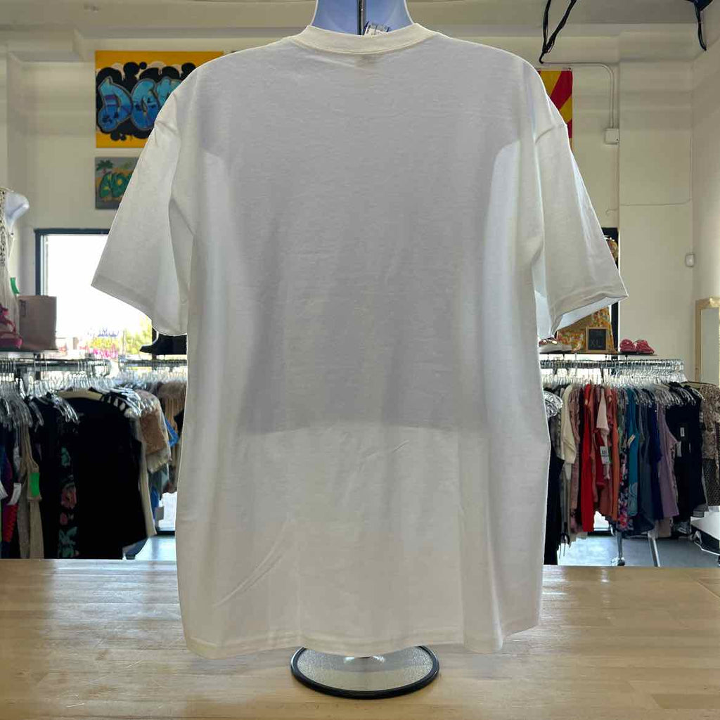 anvil Size XL White Preloved MENS T-shirt