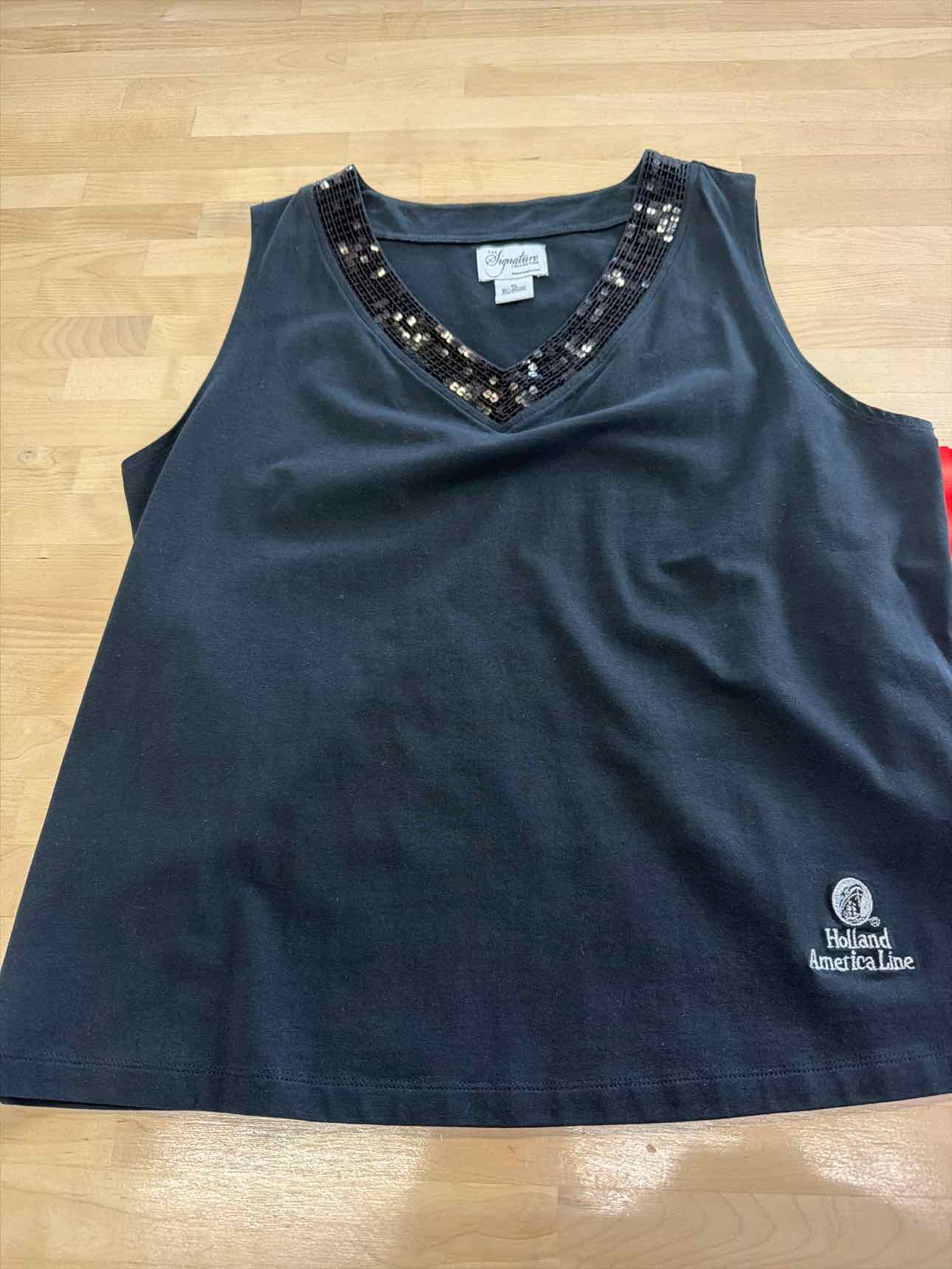 The Signature Collection Size XL Black Preloved Sleeveless