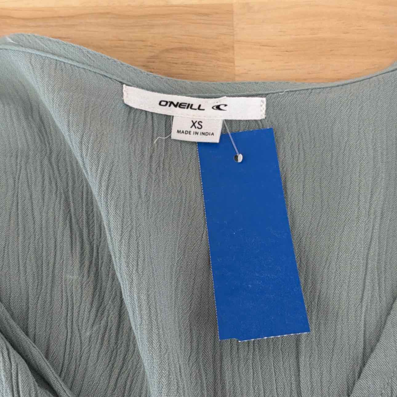 O'Neil Size XS Carey Top - Silver Blue