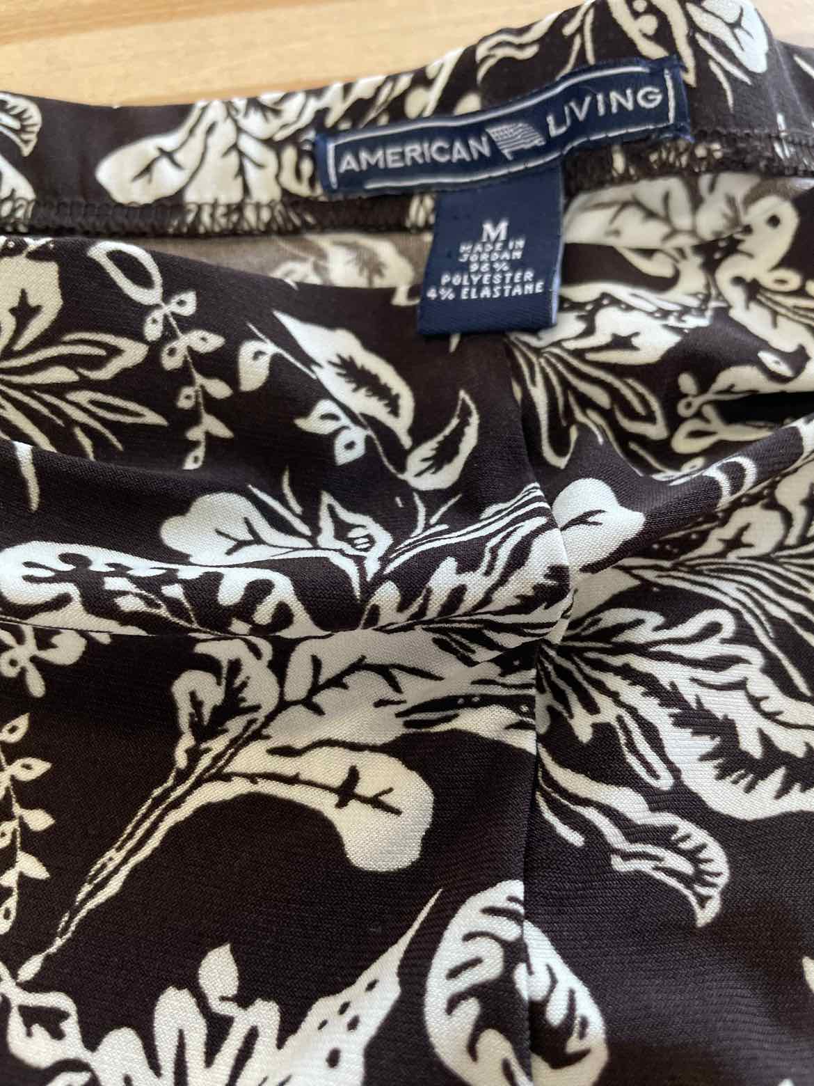 American Living Size M Brown Skirt