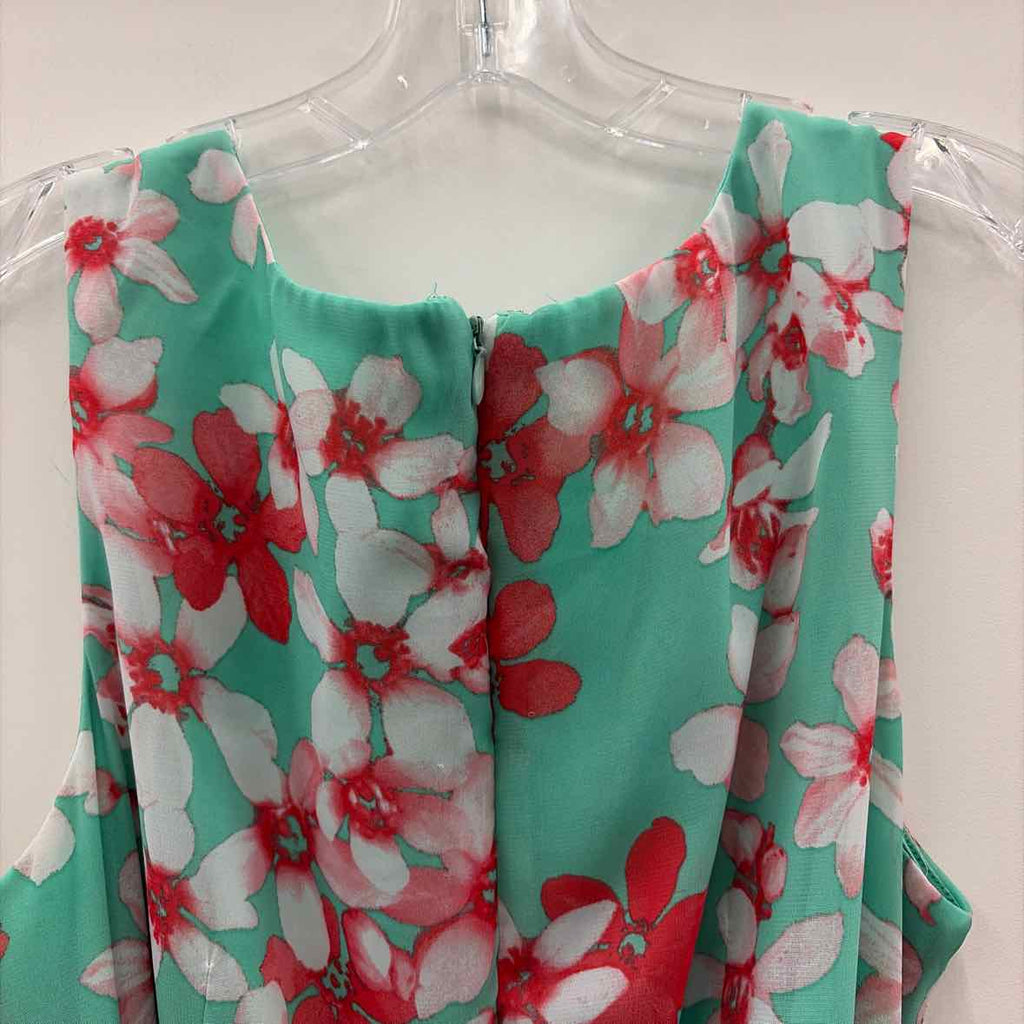 R&K Size 12 Teal Used Dress