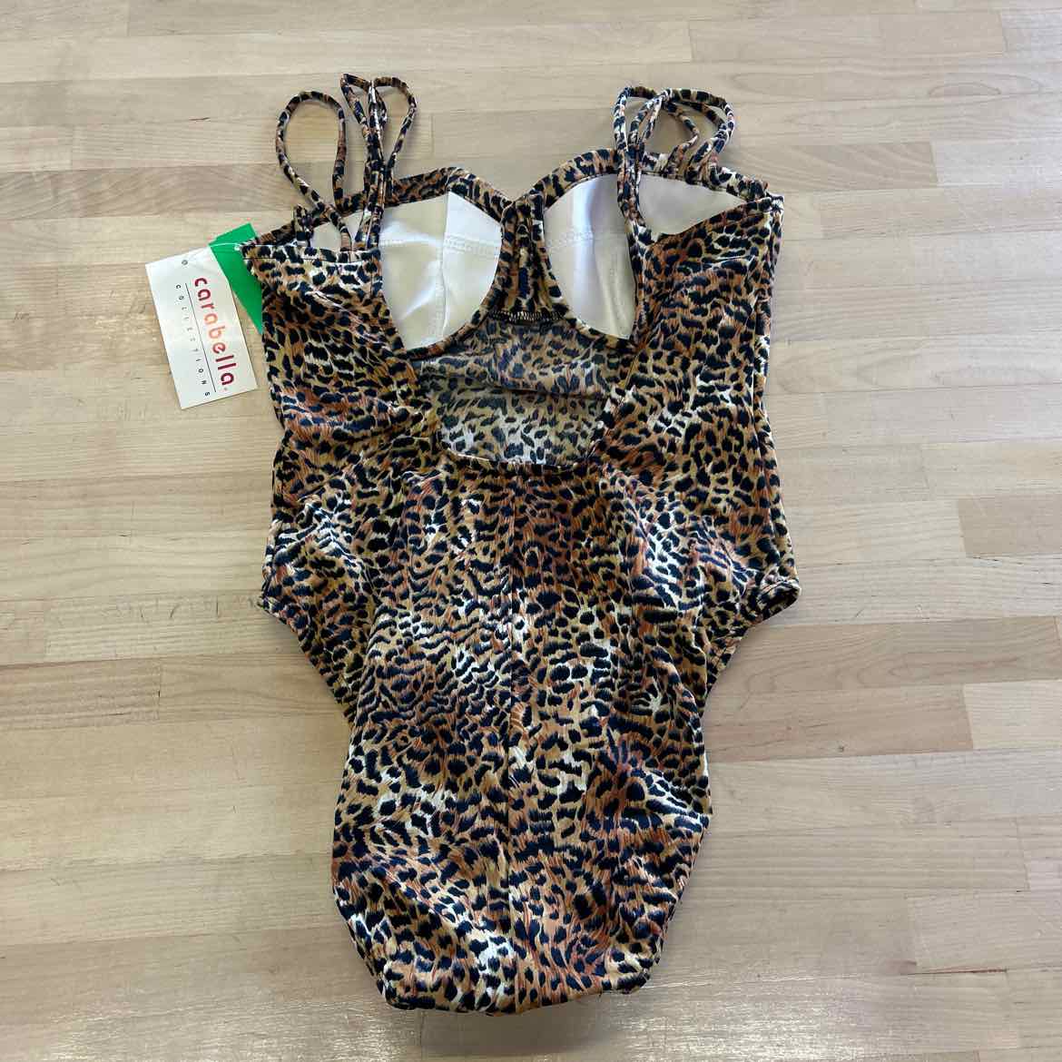 Carabella Size 10 Brown Preloved Swimsuit