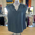 Liz Claiborne Size L Blue Preloved T-Shirt SS