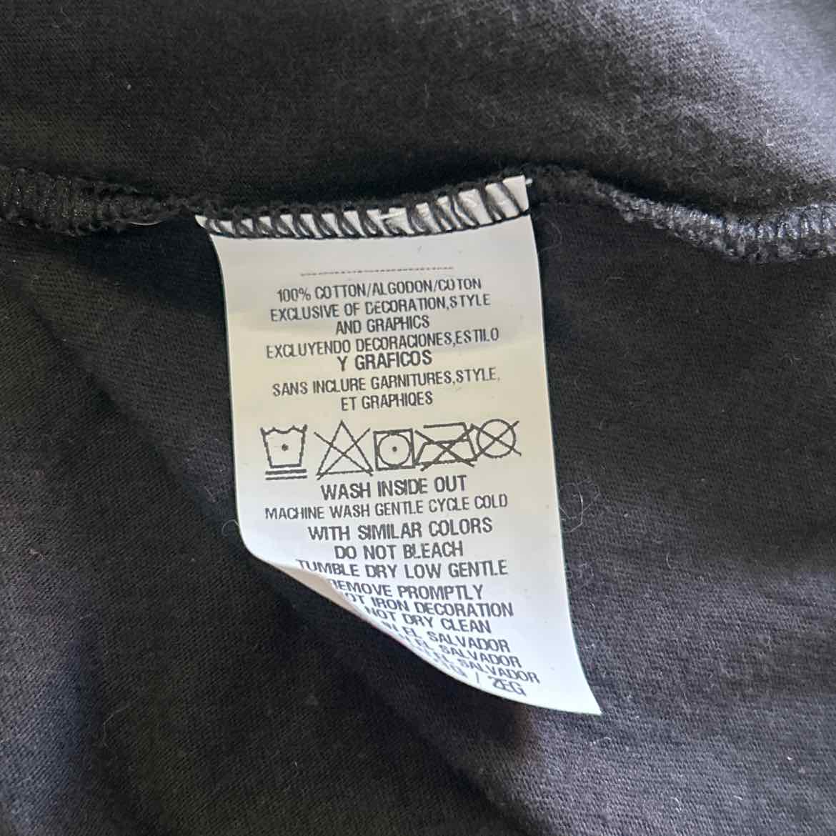 Fanatics Size XXL Black Preloved T-Shirt SS