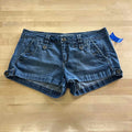Fragile Women Size 13 Blue Denim Preloved Shorts