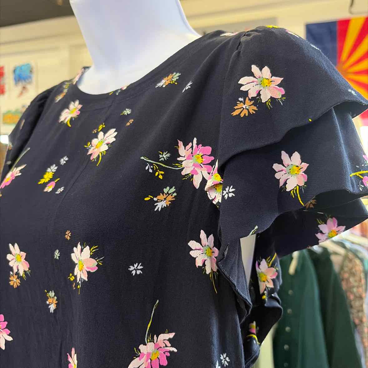 Gap Size XS Black Used Blouse