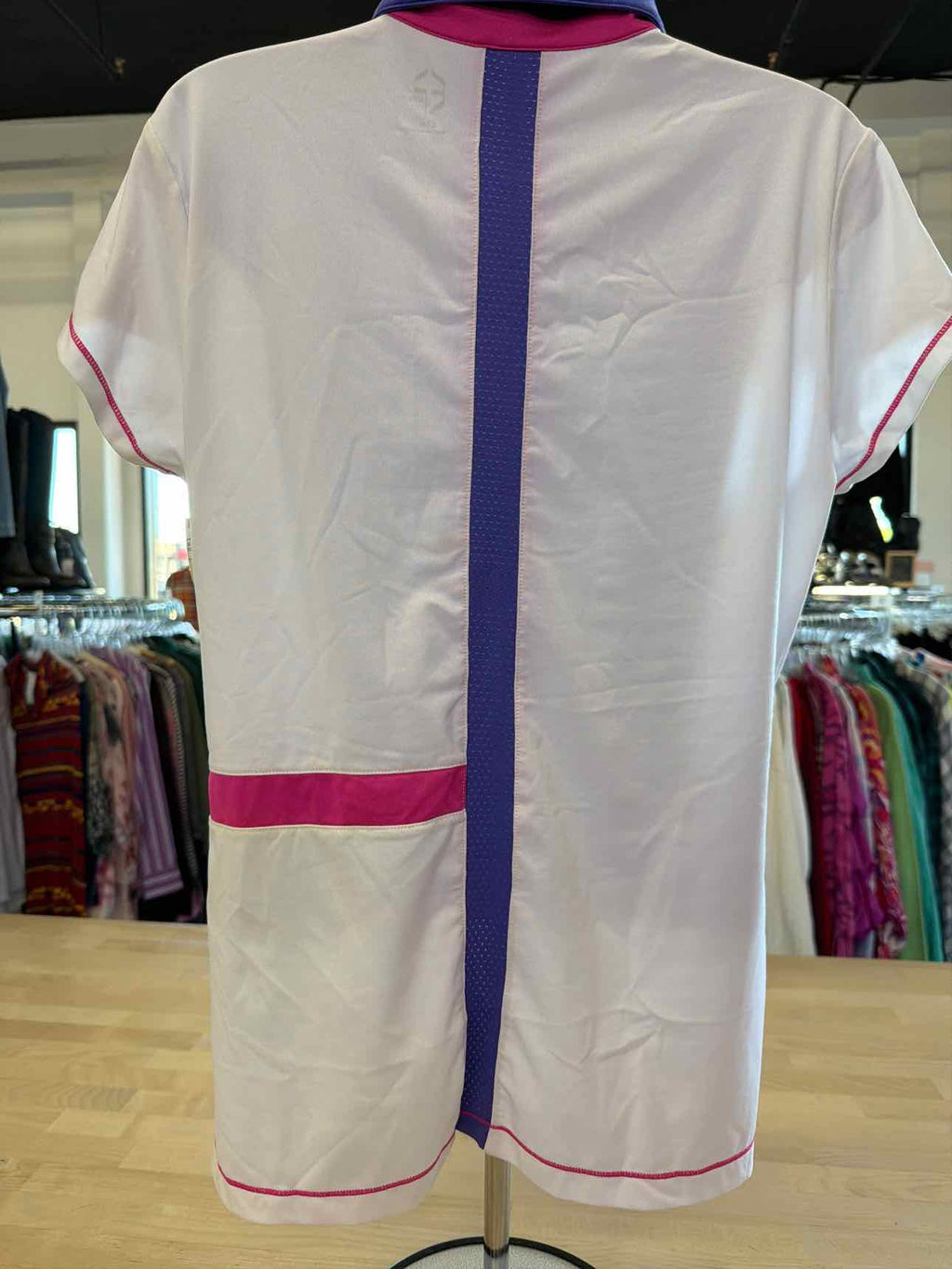 EP Pro Size L White Polo