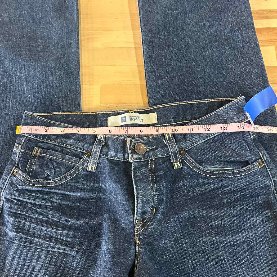 Gap Size 2 Blue Denim Preloved Jeans