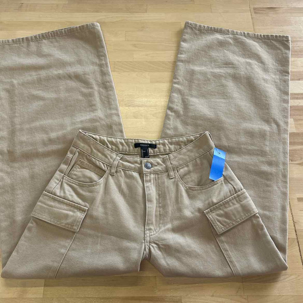 Forever 21 Size S Tan Preloved Pants